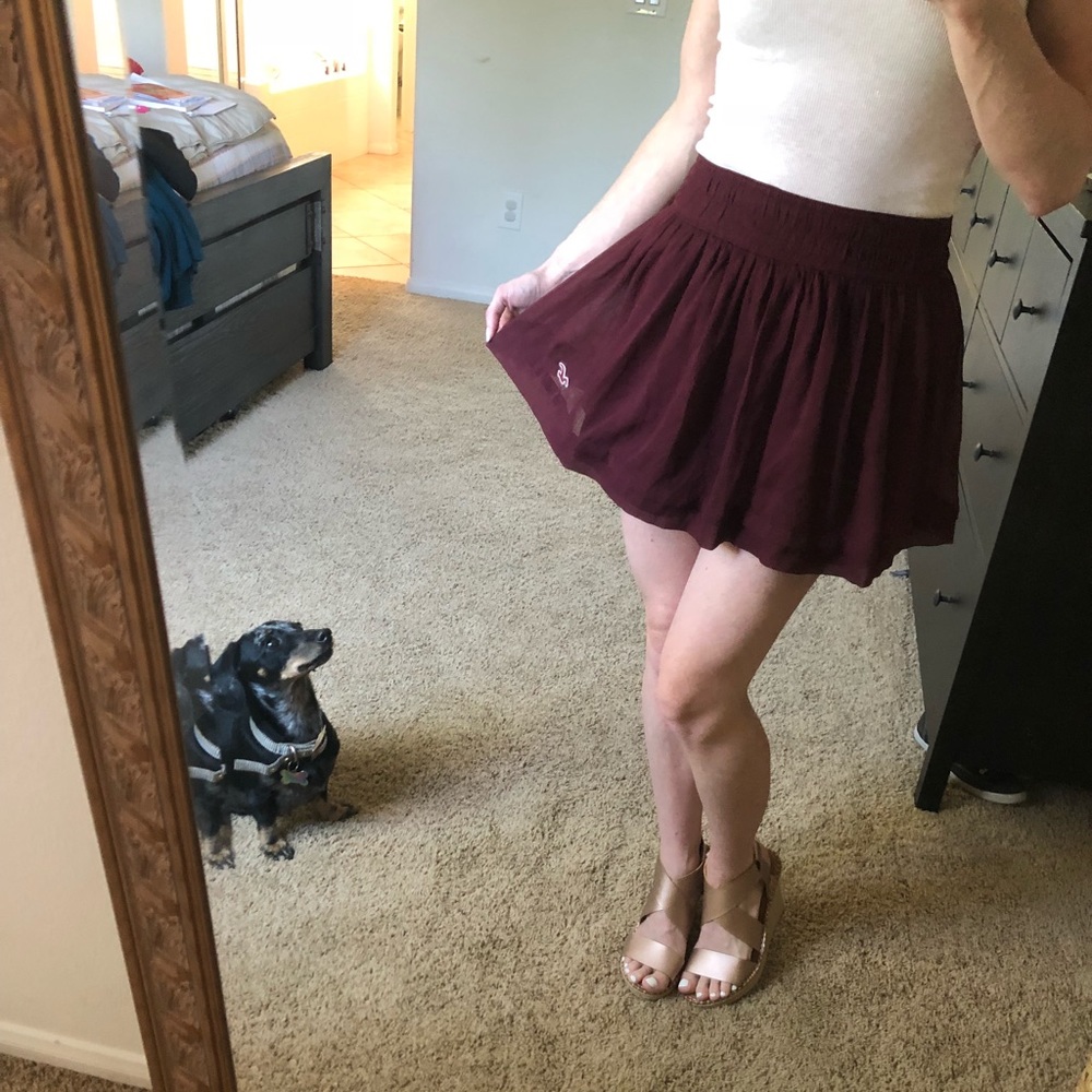 Hollister skater skirt
